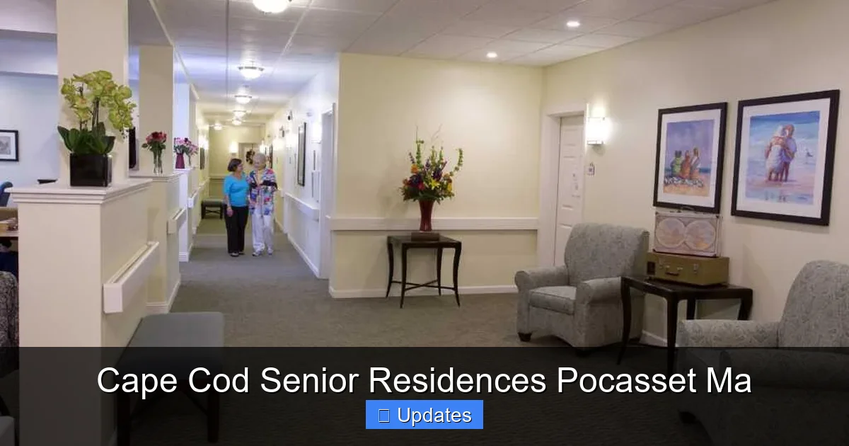 Cape Cod Senior Residences Pocasset Ma