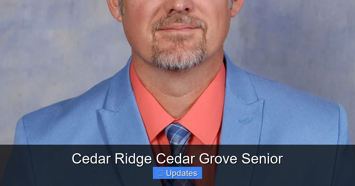 Cedar Ridge Cedar Grove Senior