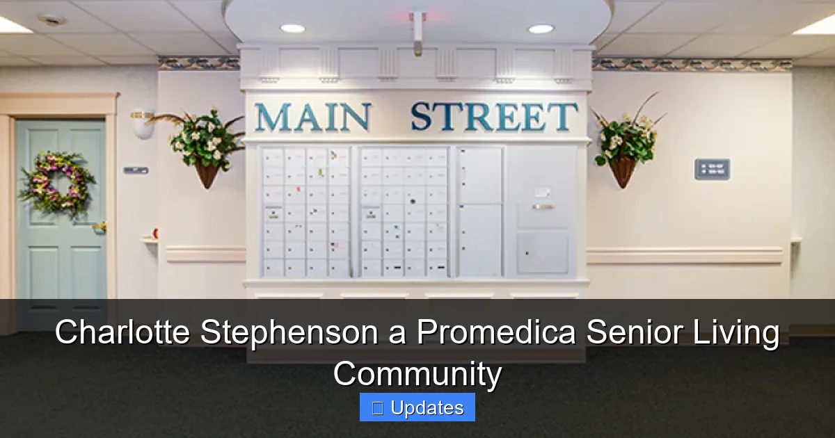 Charlotte Stephenson a Promedica Senior Living Community