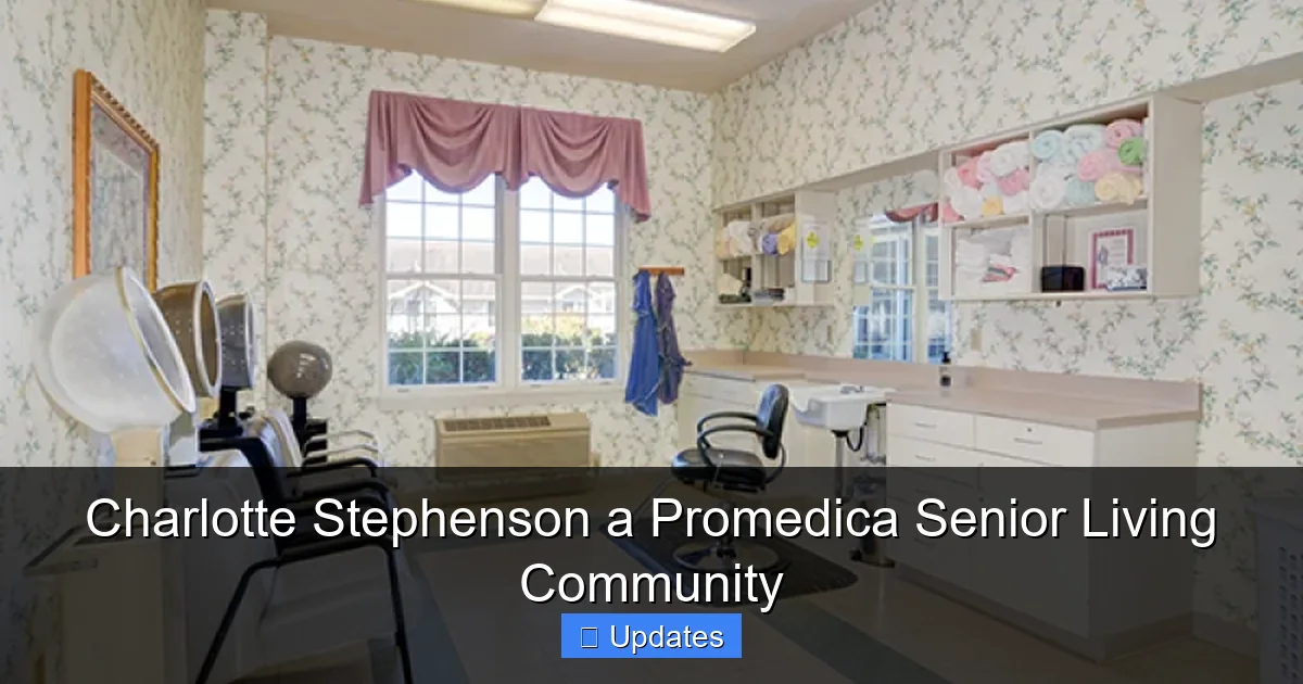 Charlotte Stephenson a Promedica Senior Living Community