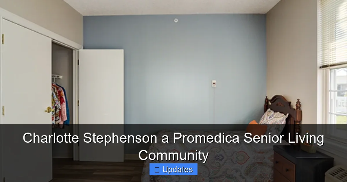 Charlotte Stephenson a Promedica Senior Living Community