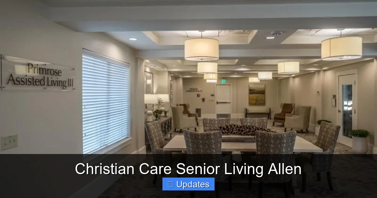 Christian Care Senior Living Allen