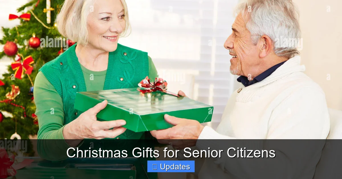 Christmas Gifts for Senior Citizens