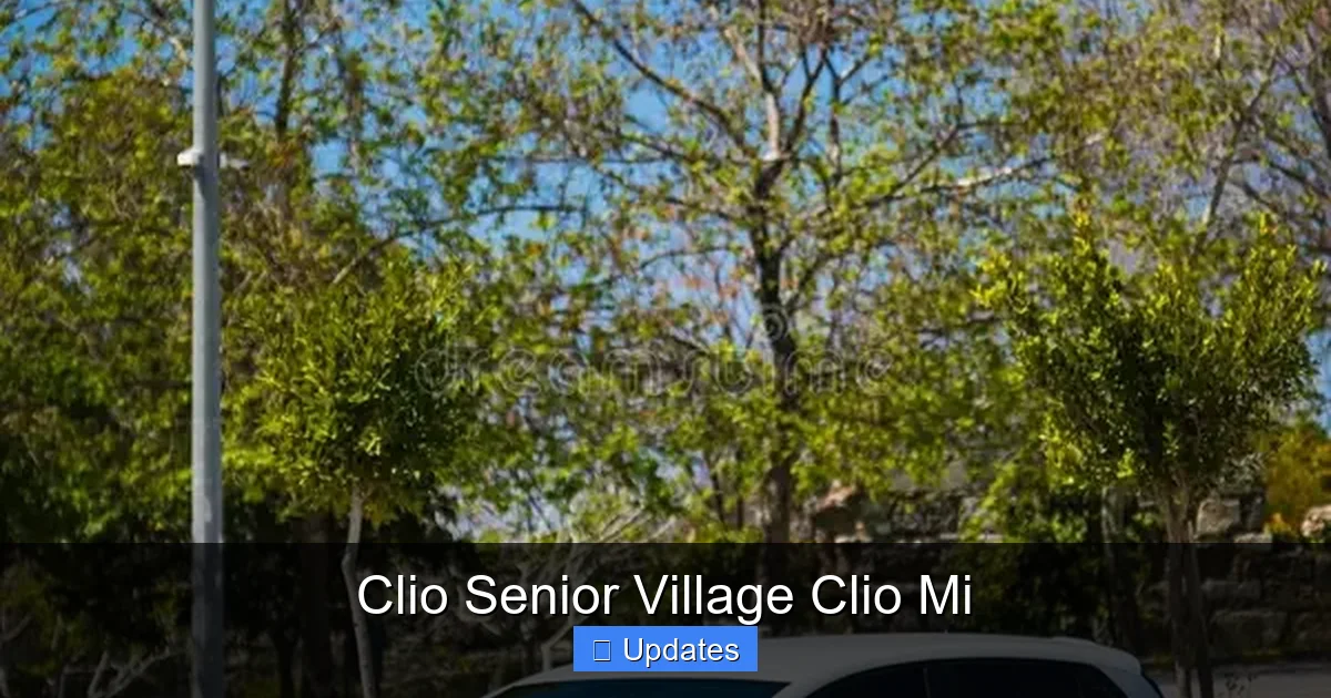 Clio Senior Village Clio Mi