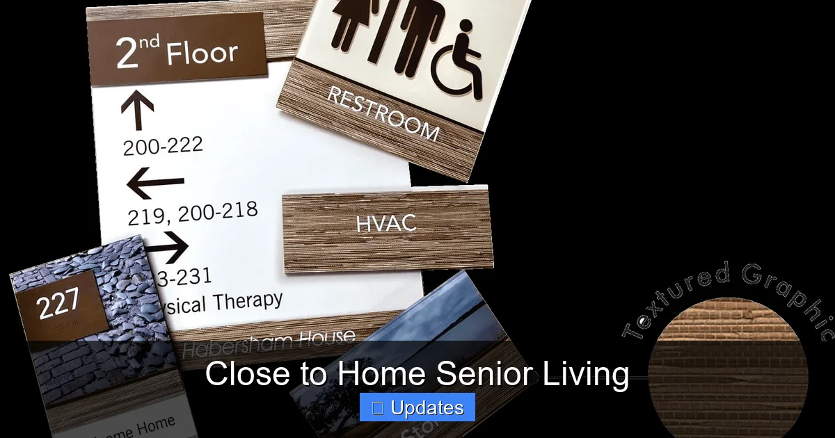 Close to Home Senior Living