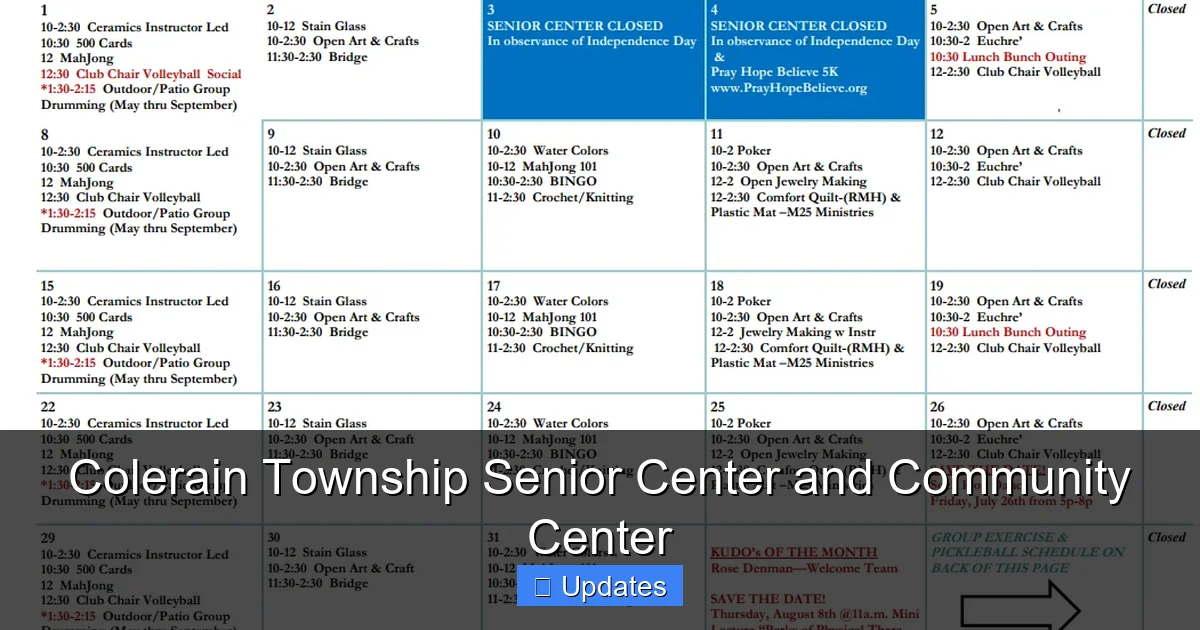 Colerain Township Senior Center and Community Center