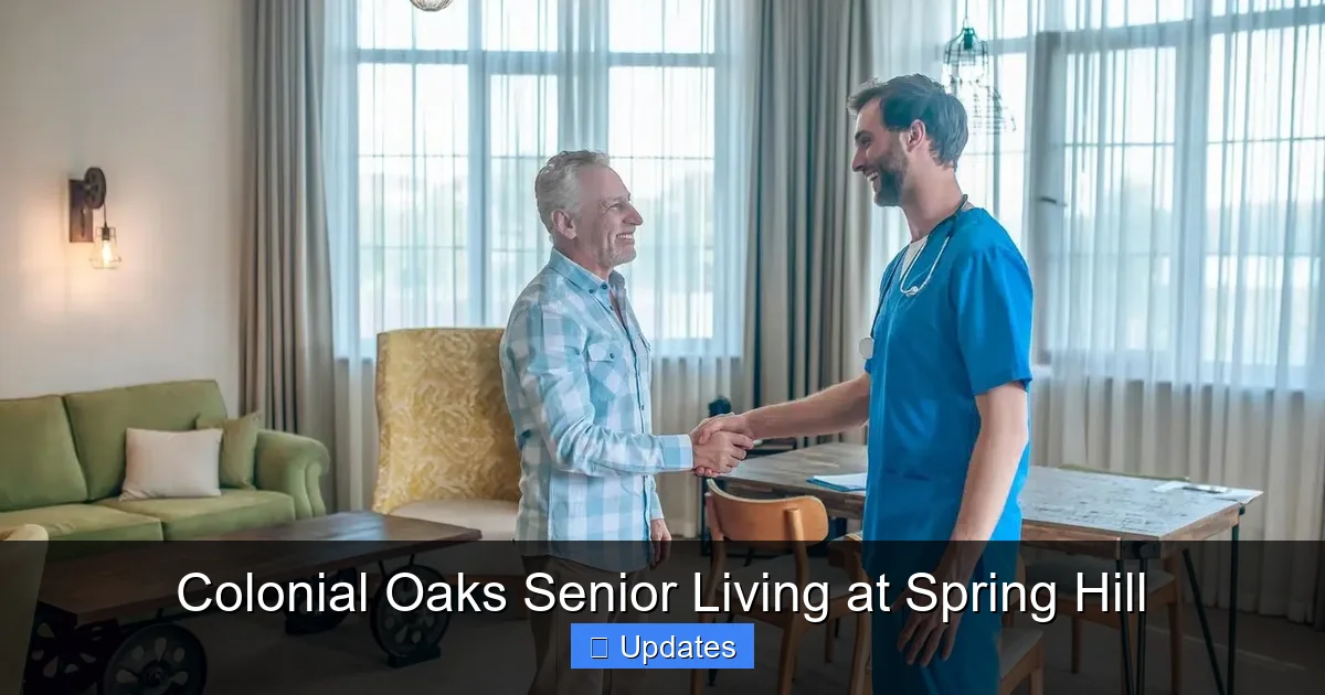 Colonial Oaks Senior Living at Spring Hill