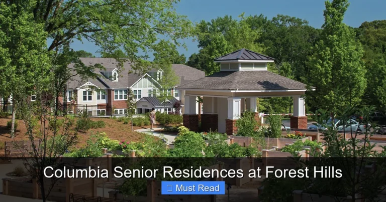 Columbia Senior Residences at Forest Hills
