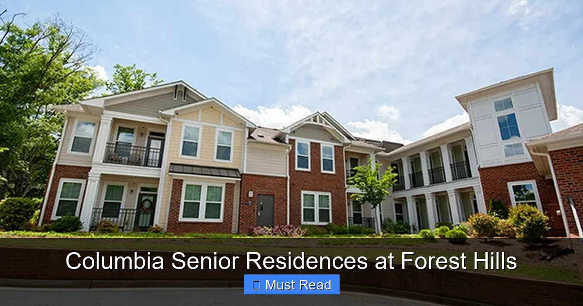 Columbia Senior Residences at Forest Hills
