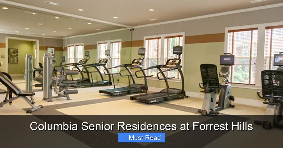 Columbia Senior Residences at Forrest Hills