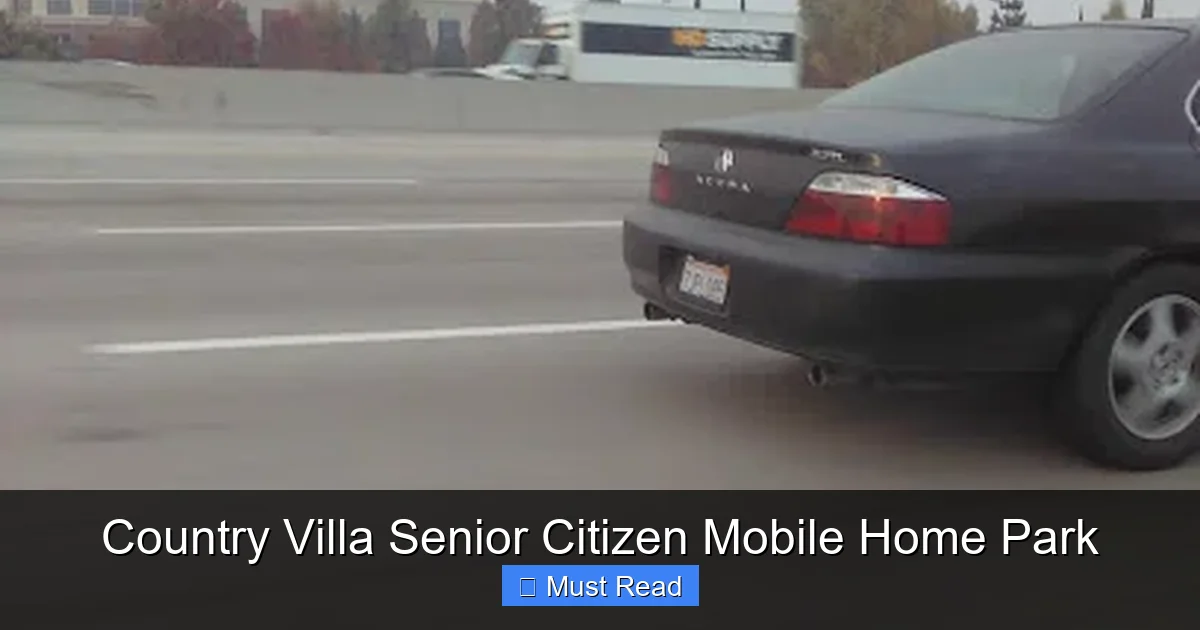 Country Villa Senior Citizen Mobile Home Park