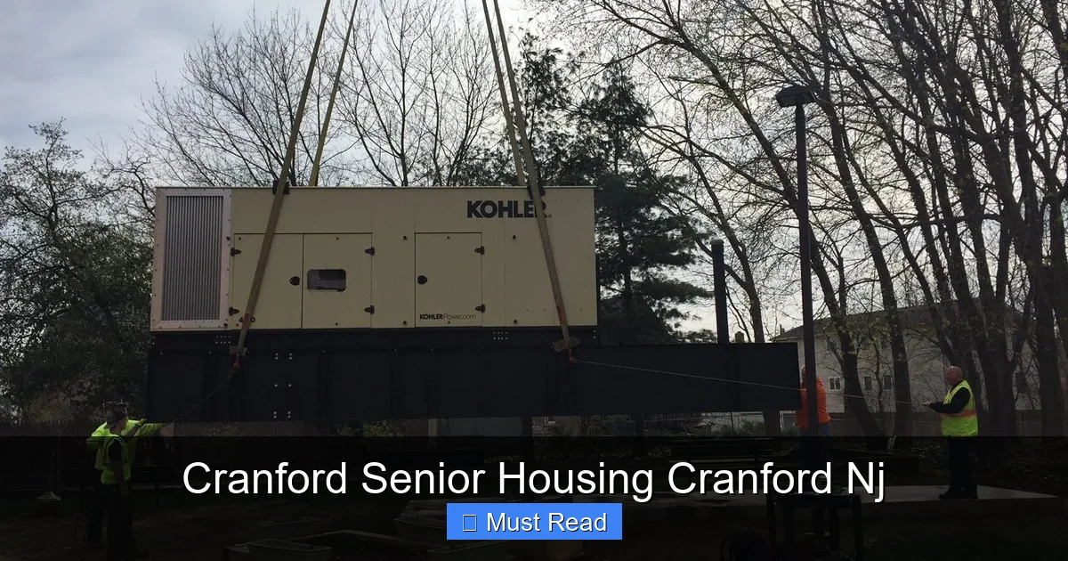 Cranford Senior Housing Cranford Nj