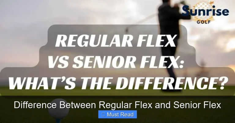 Difference Between Regular Flex and Senior Flex