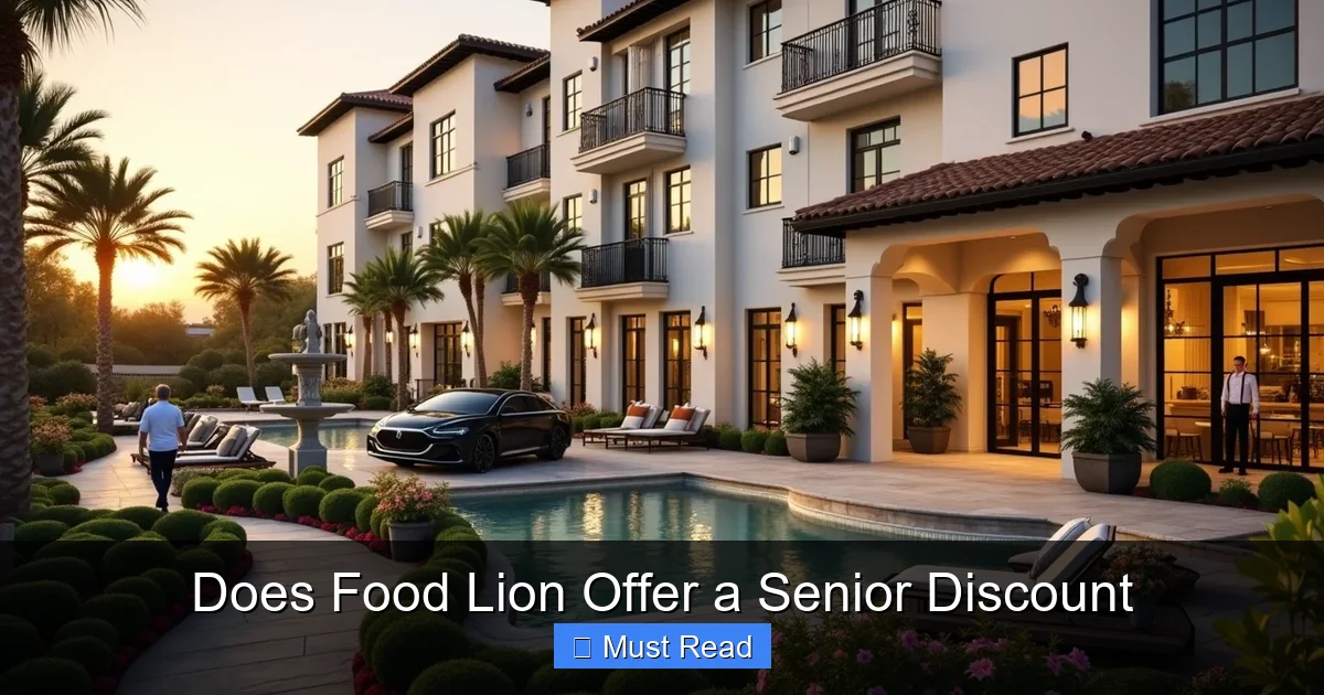Does Food Lion Offer a Senior Discount