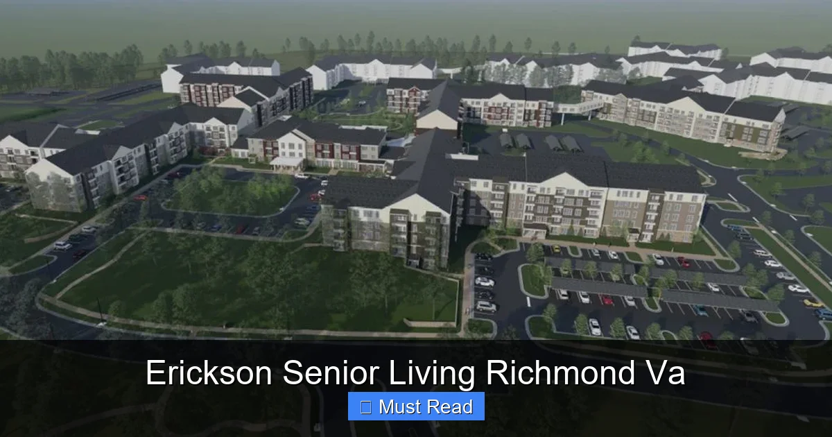 Erickson Senior Living Richmond Va