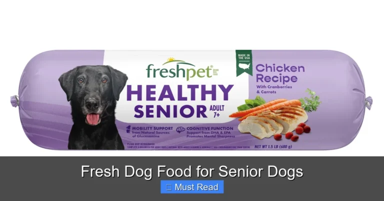 Fresh Dog Food for Senior Dogs