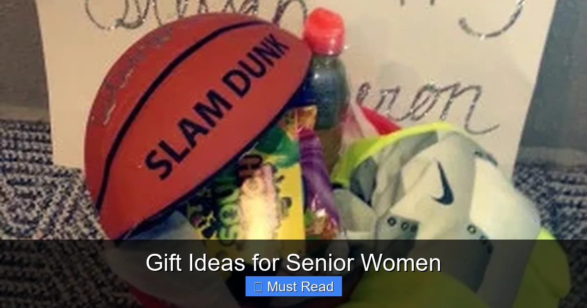 Gift Ideas for Senior Women