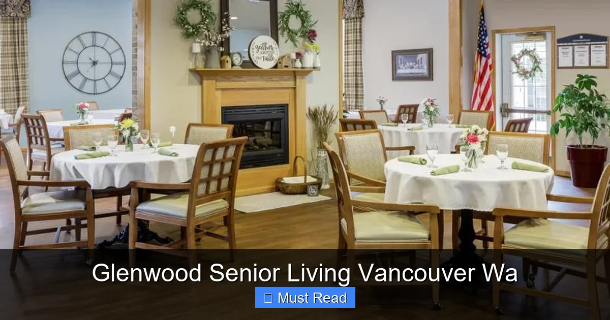 Glenwood Senior Living Vancouver Wa