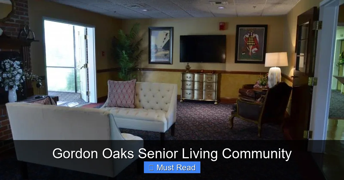 Gordon Oaks Senior Living Community