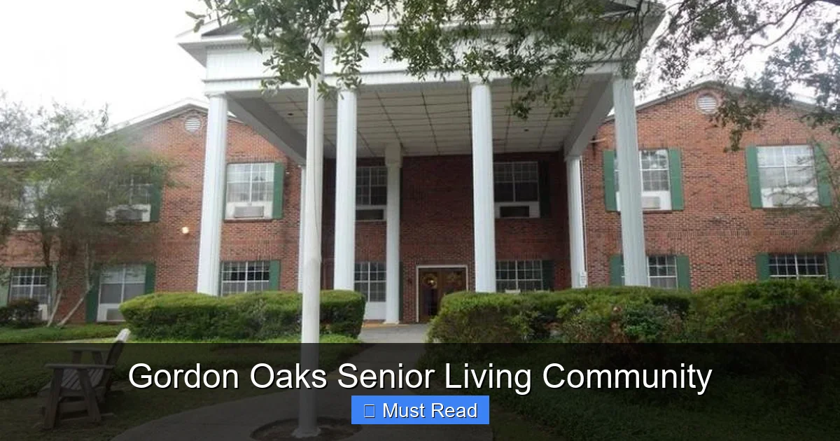 Gordon Oaks Senior Living Community