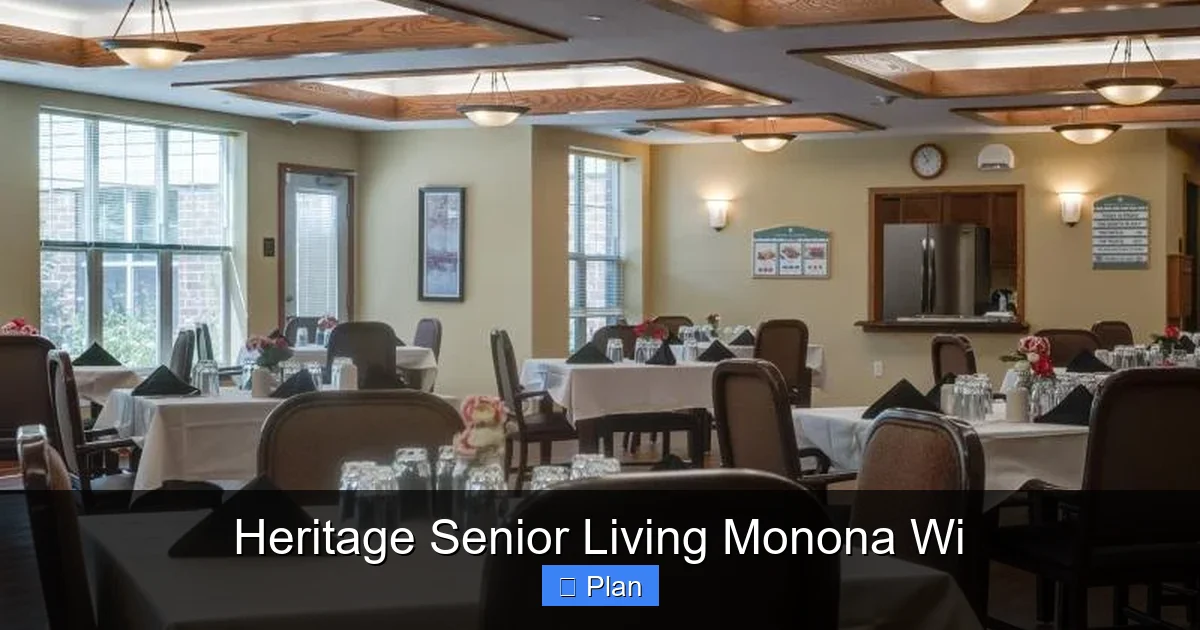 Heritage Senior Living Monona Wi