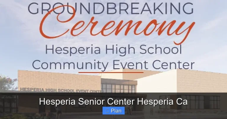 Hesperia Senior Center Hesperia Ca