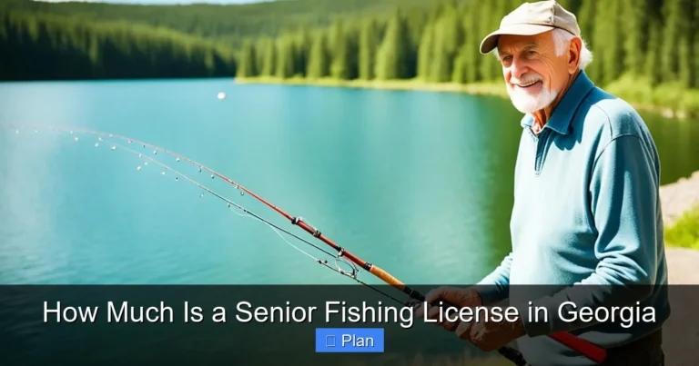 How Much Is a Senior Fishing License in Georgia