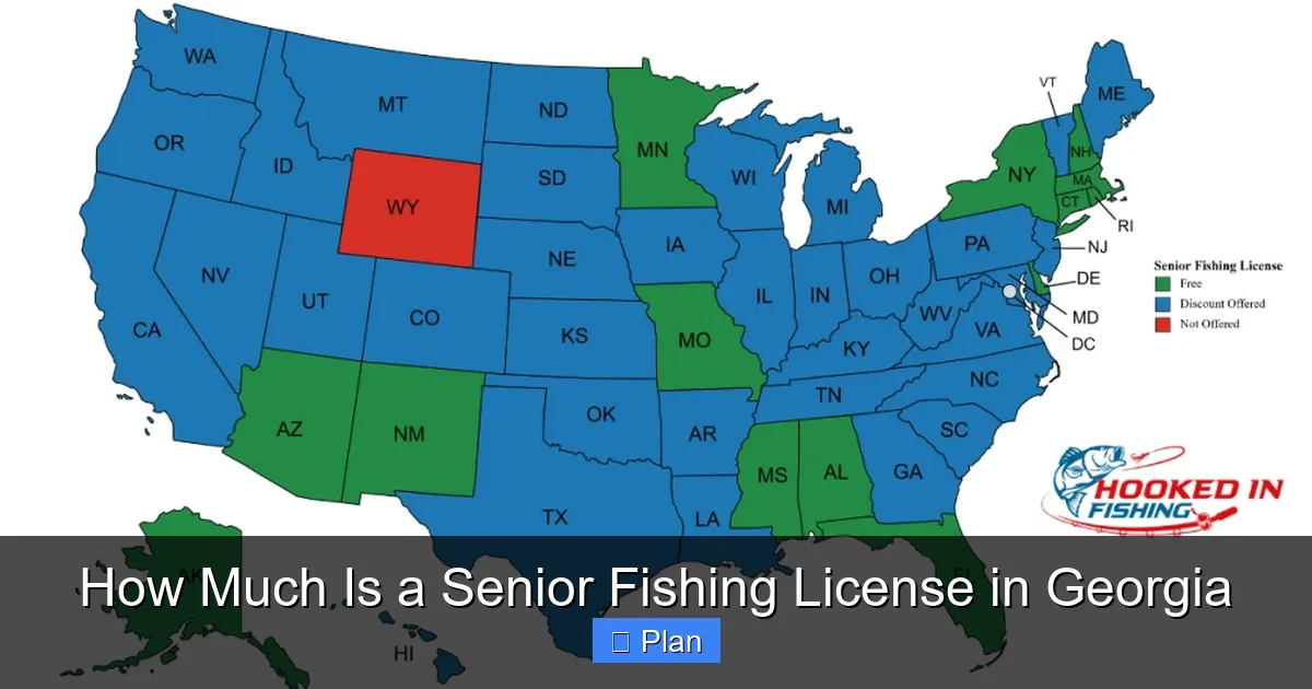 How Much Is a Senior Fishing License in Georgia
