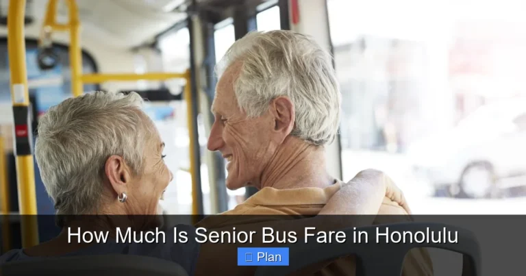 How Much Is Senior Bus Fare in Honolulu