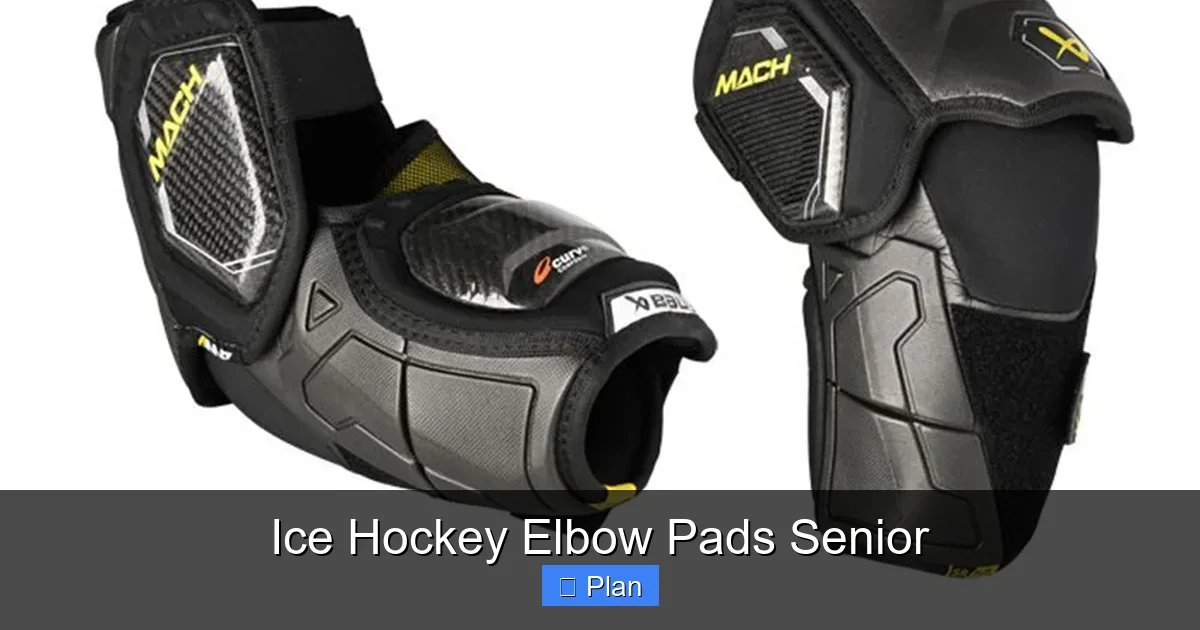 Ice Hockey Elbow Pads Senior