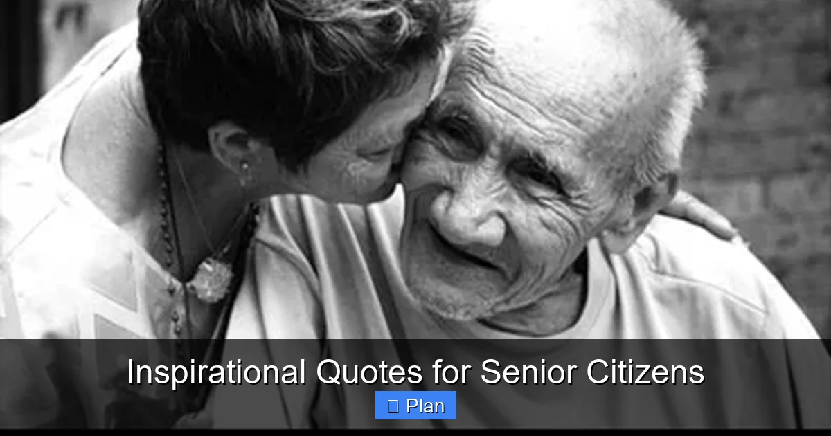 Inspirational Quotes for Senior Citizens