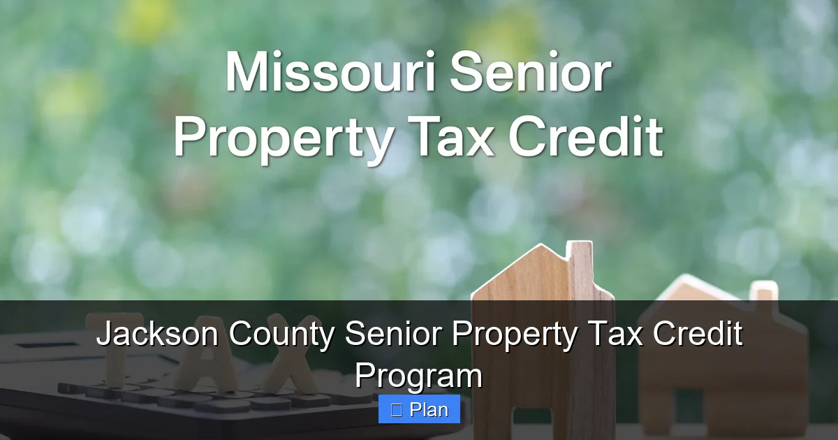 Jackson County Senior Property Tax Credit Program