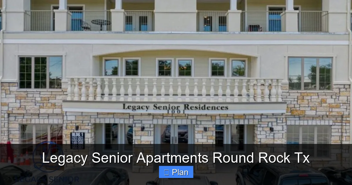 Legacy Senior Apartments Round Rock Tx