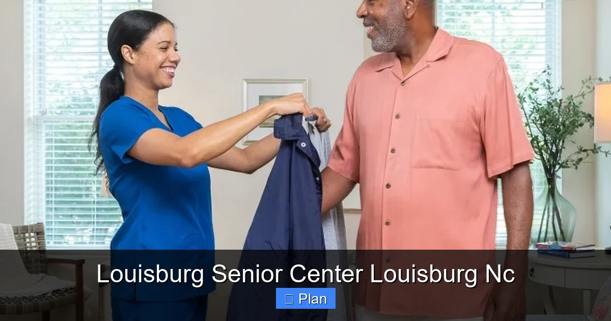Louisburg Senior Center Louisburg Nc
