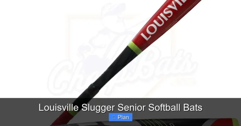 Louisville Slugger Senior Softball Bats