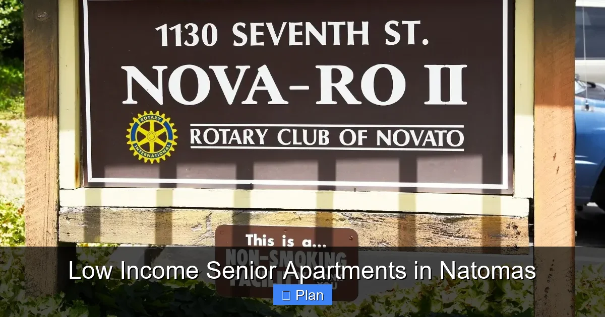 Low Income Senior Apartments in Natomas