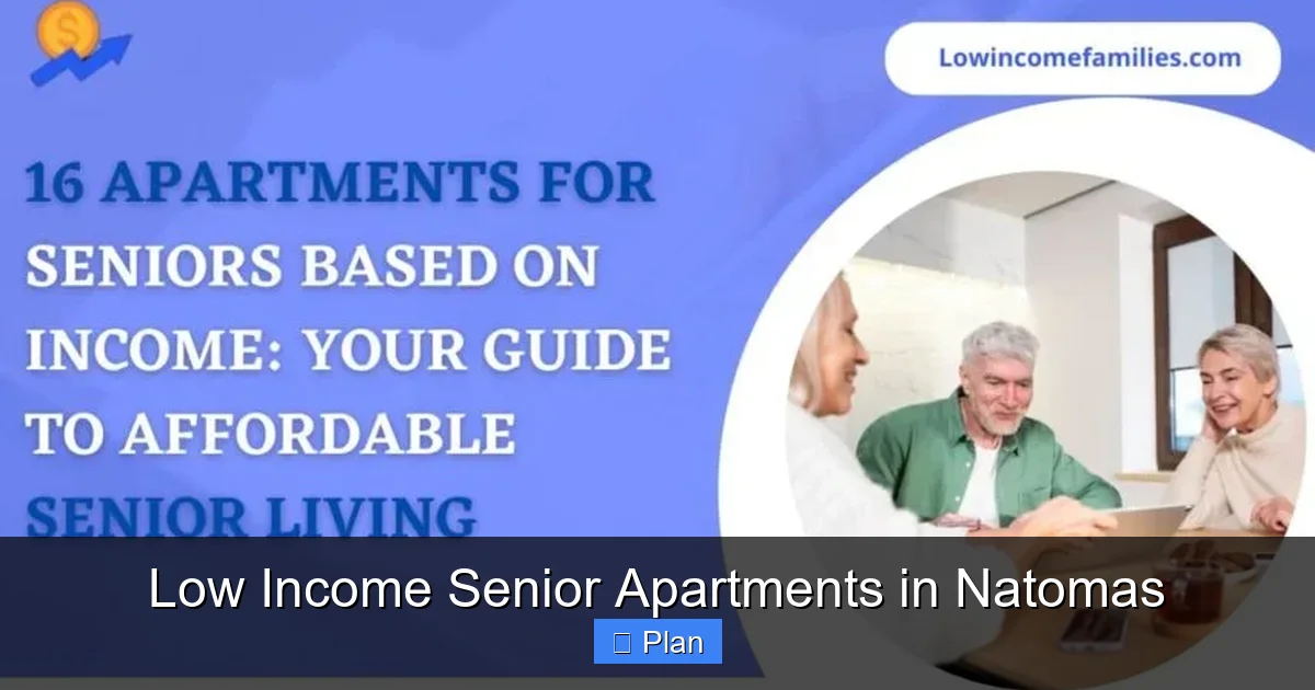 Low Income Senior Apartments in Natomas