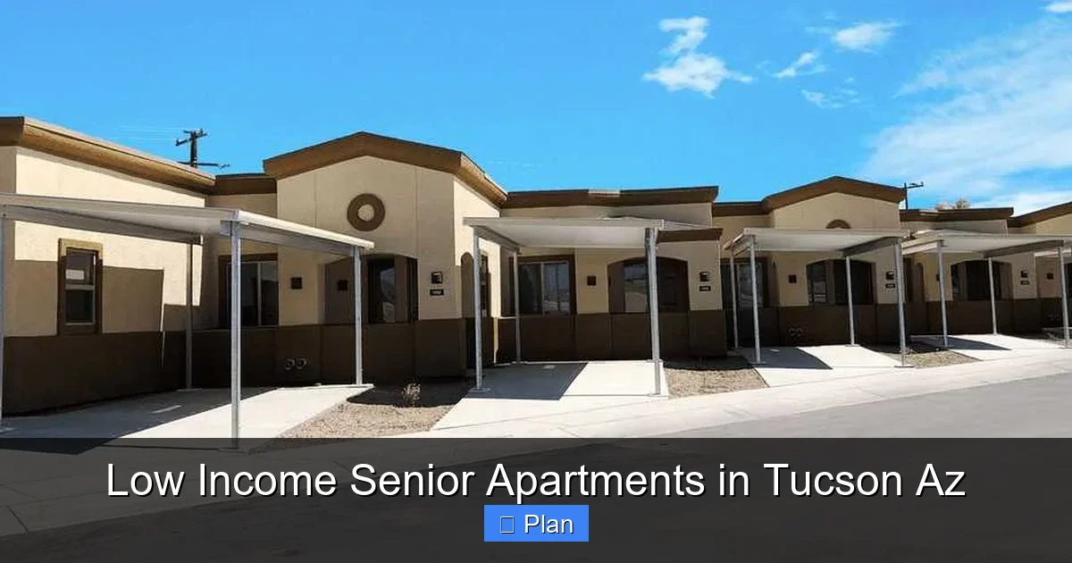 Low Income Senior Apartments in Tucson Az
