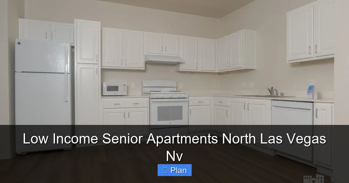 Low Income Senior Apartments North Las Vegas Nv