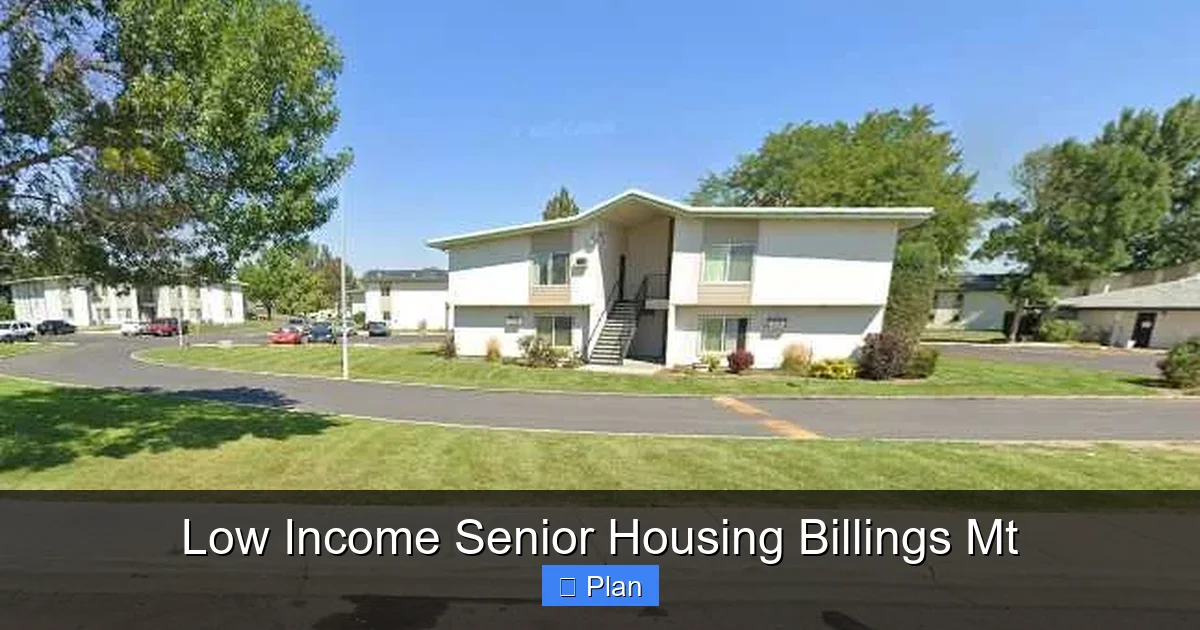 Low Income Senior Housing Billings Mt
