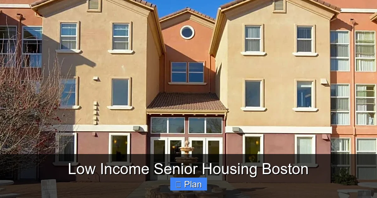 Low Income Senior Housing Boston