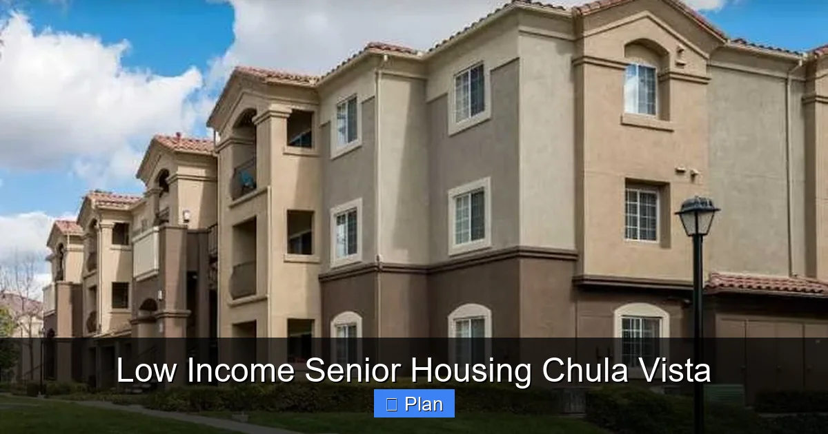 Low Income Senior Housing Chula Vista