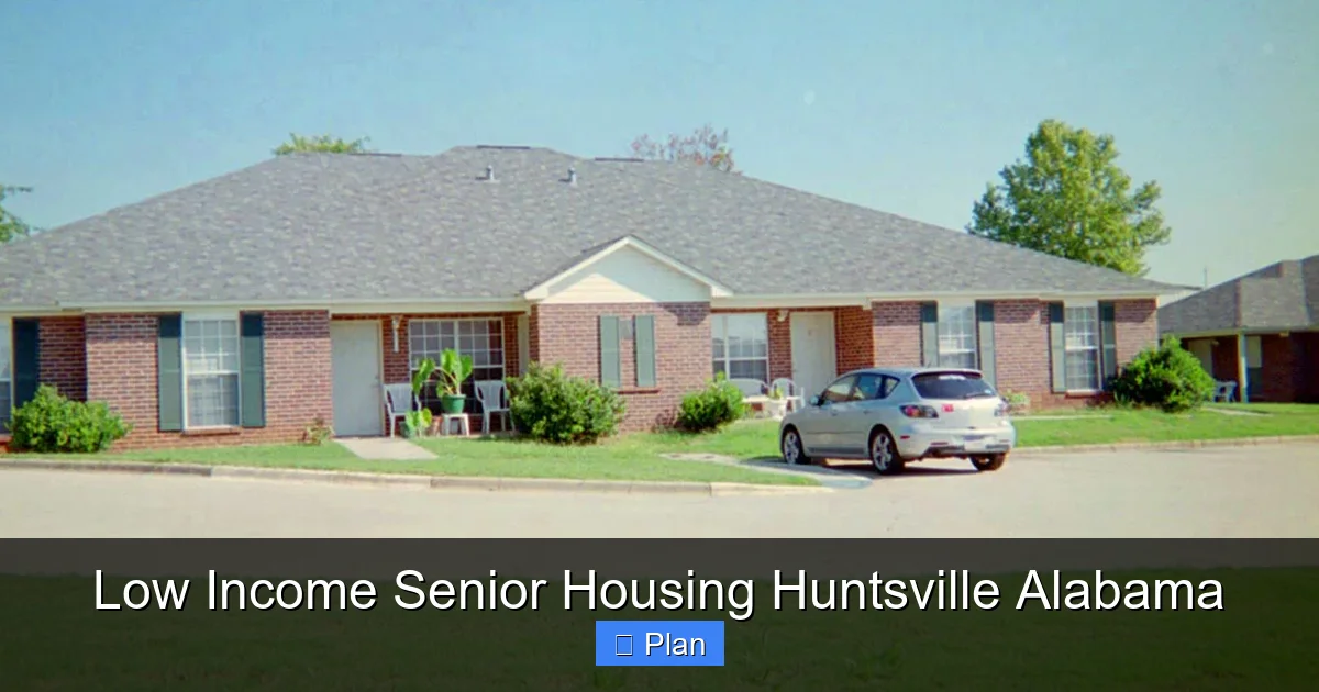 Low Income Senior Housing Huntsville Alabama