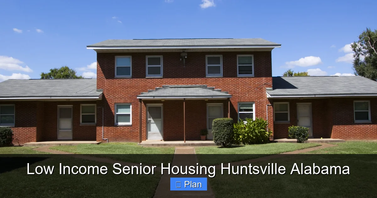 Low Income Senior Housing Huntsville Alabama