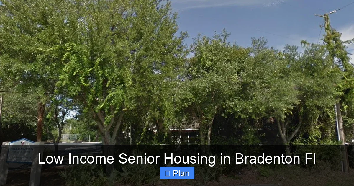 Low Income Senior Housing in Bradenton Fl