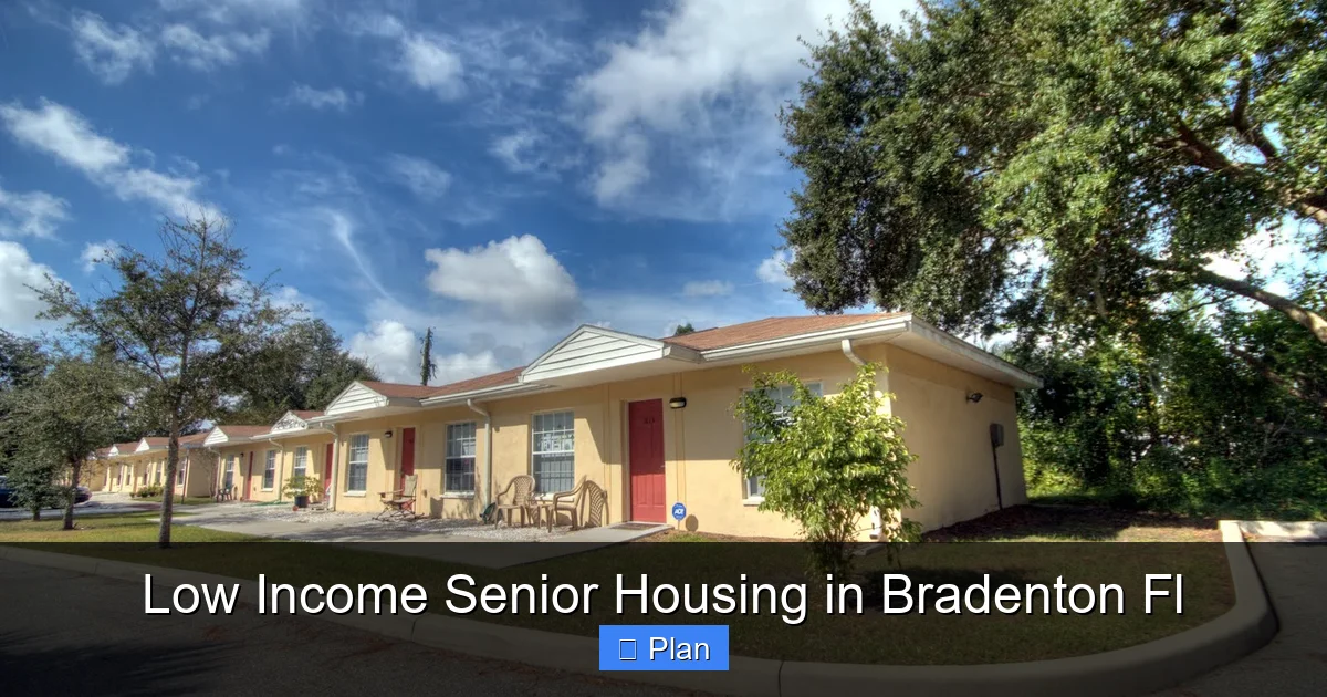 Low Income Senior Housing in Bradenton Fl