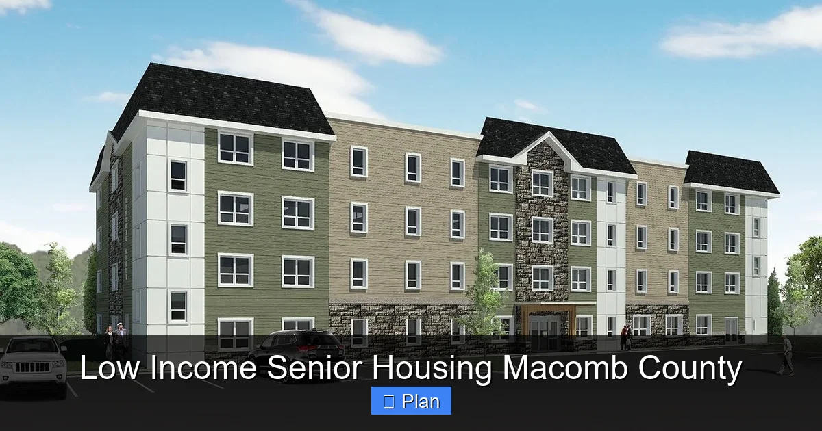 Low Income Senior Housing Macomb County