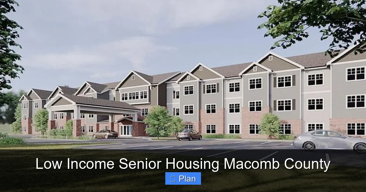 Low Income Senior Housing Macomb County