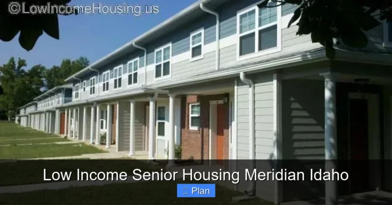 Low Income Senior Housing Meridian Idaho