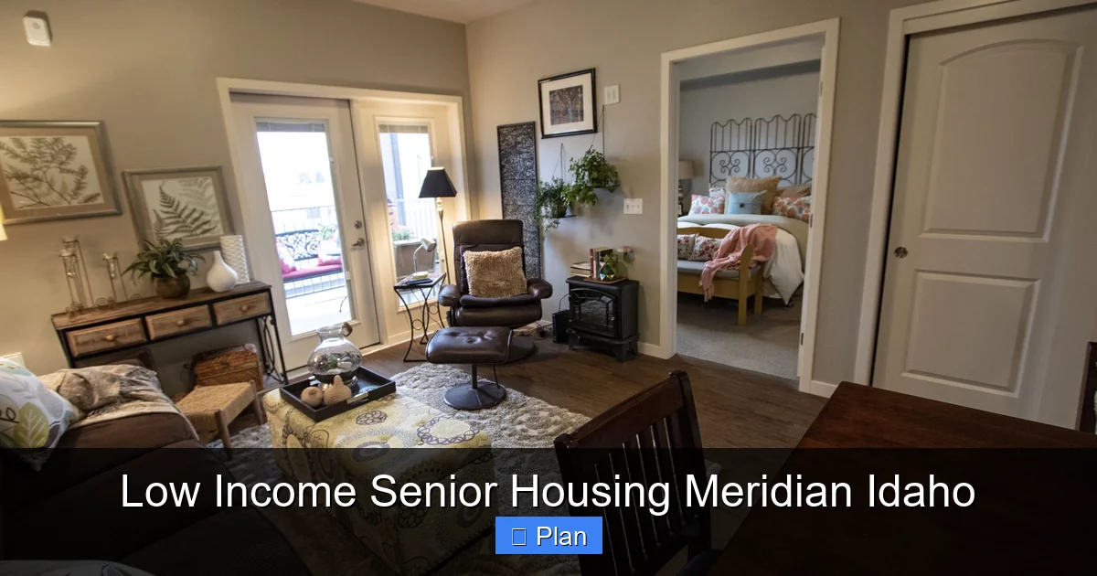 Low Income Senior Housing Meridian Idaho